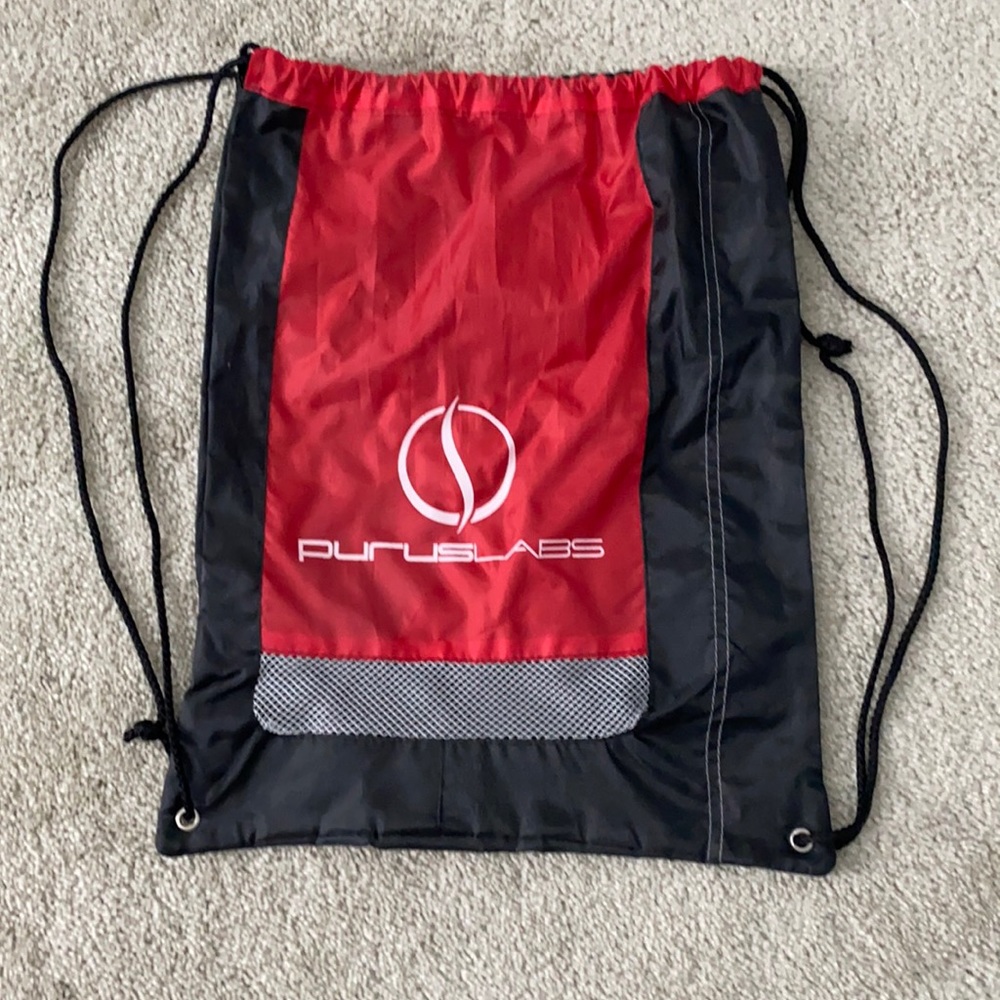 Purus Labs drawstring bag